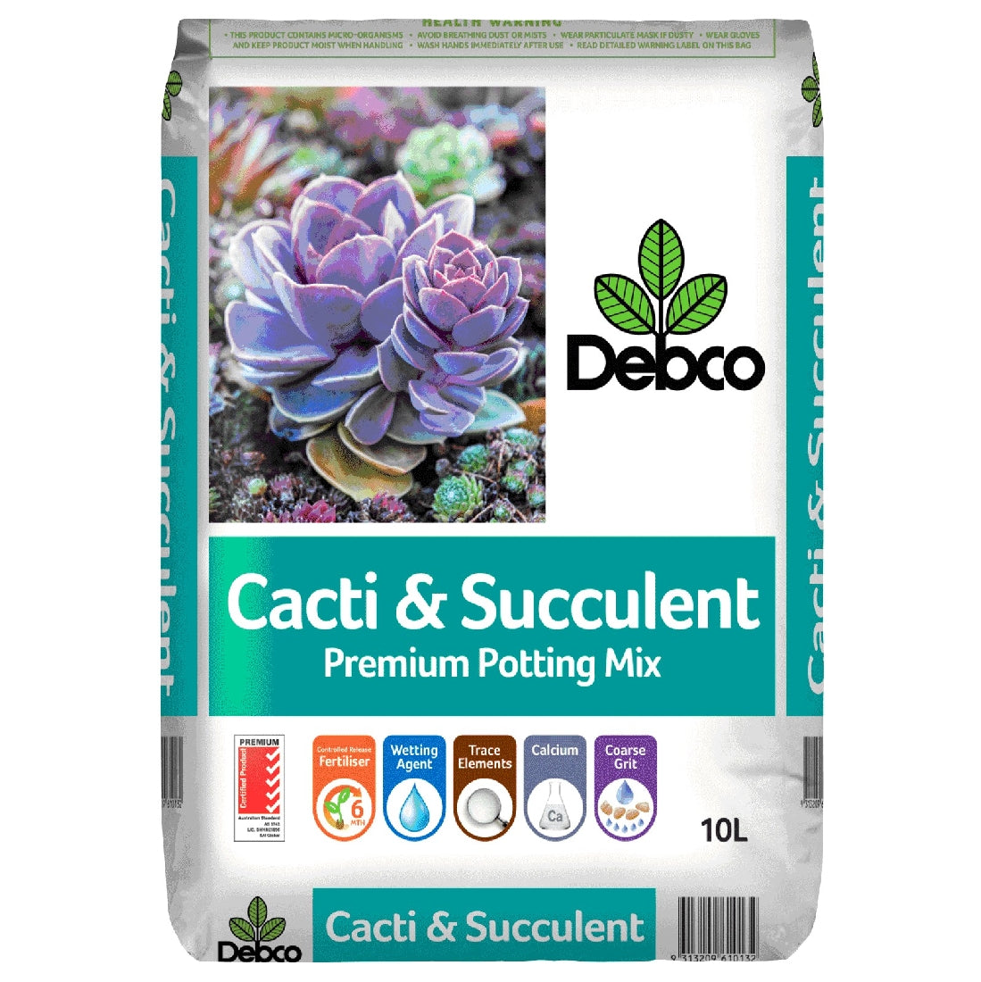 Cacti And Succulent Potting Mix Debco 10l Honeysuckle Garden 
